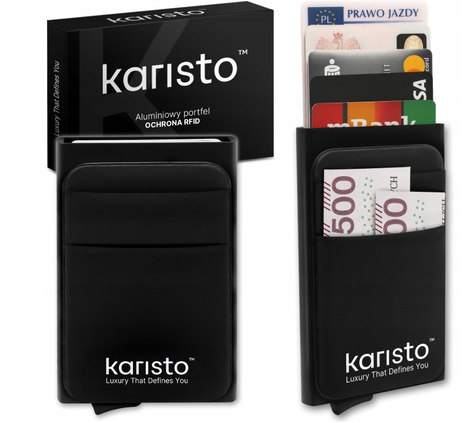 Alumiiniumist Rahakott 2tk