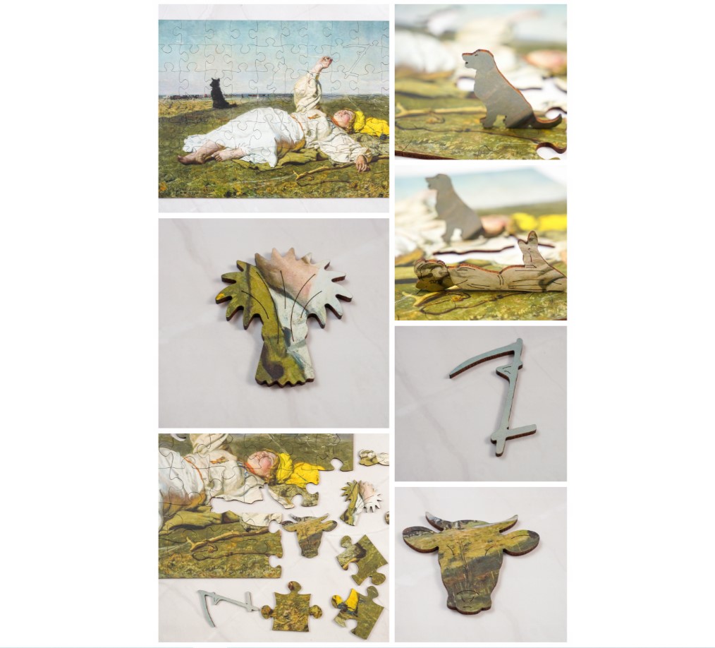 Puidust Pusle - A3 Chełmoński Babie summer - Image 2