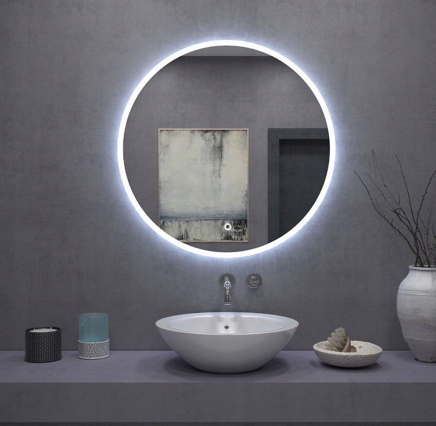 Led Valgustusega Peegel 60x60cm - Pilt 2